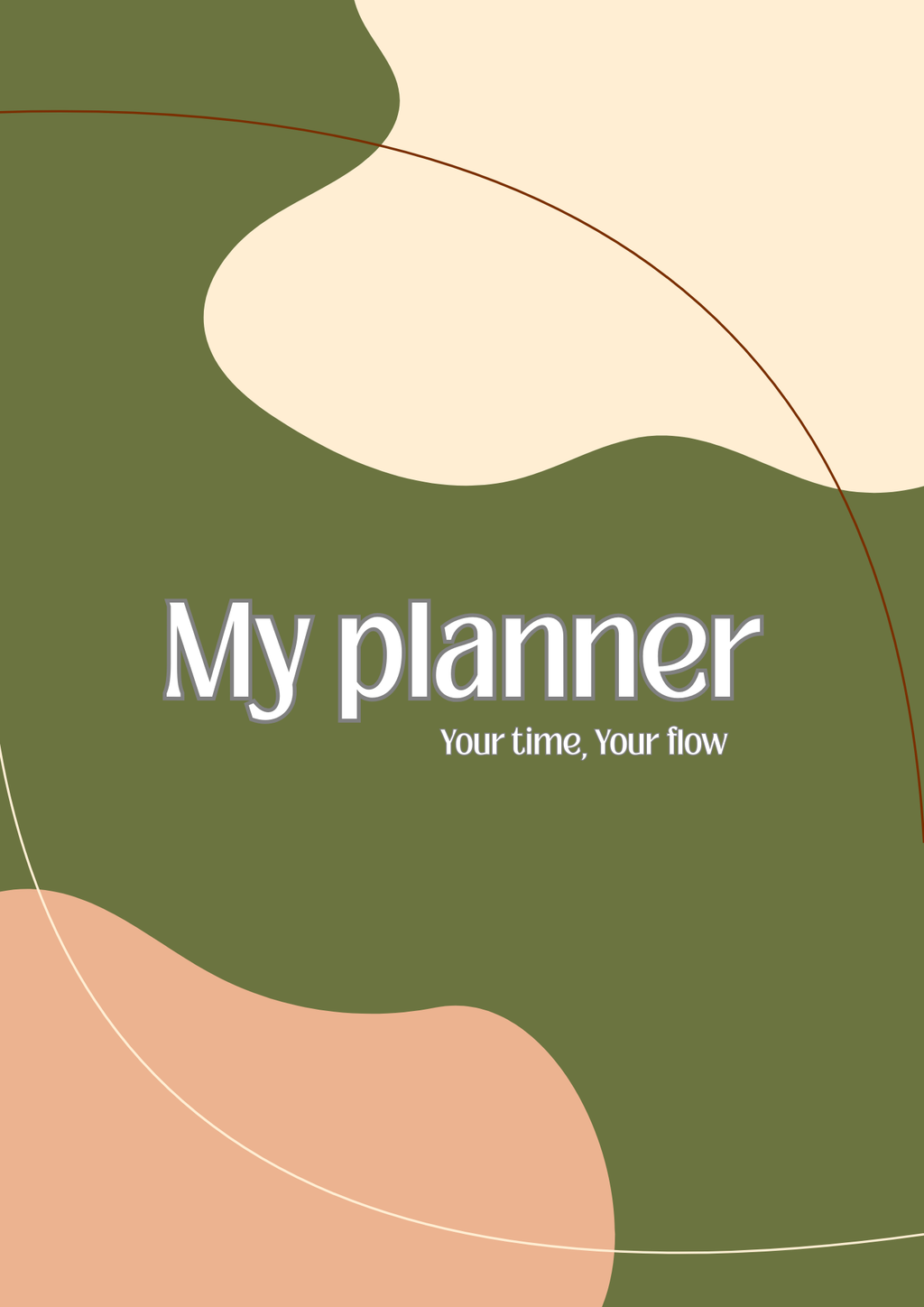 Basic Green zen | Planner Digital Nujia