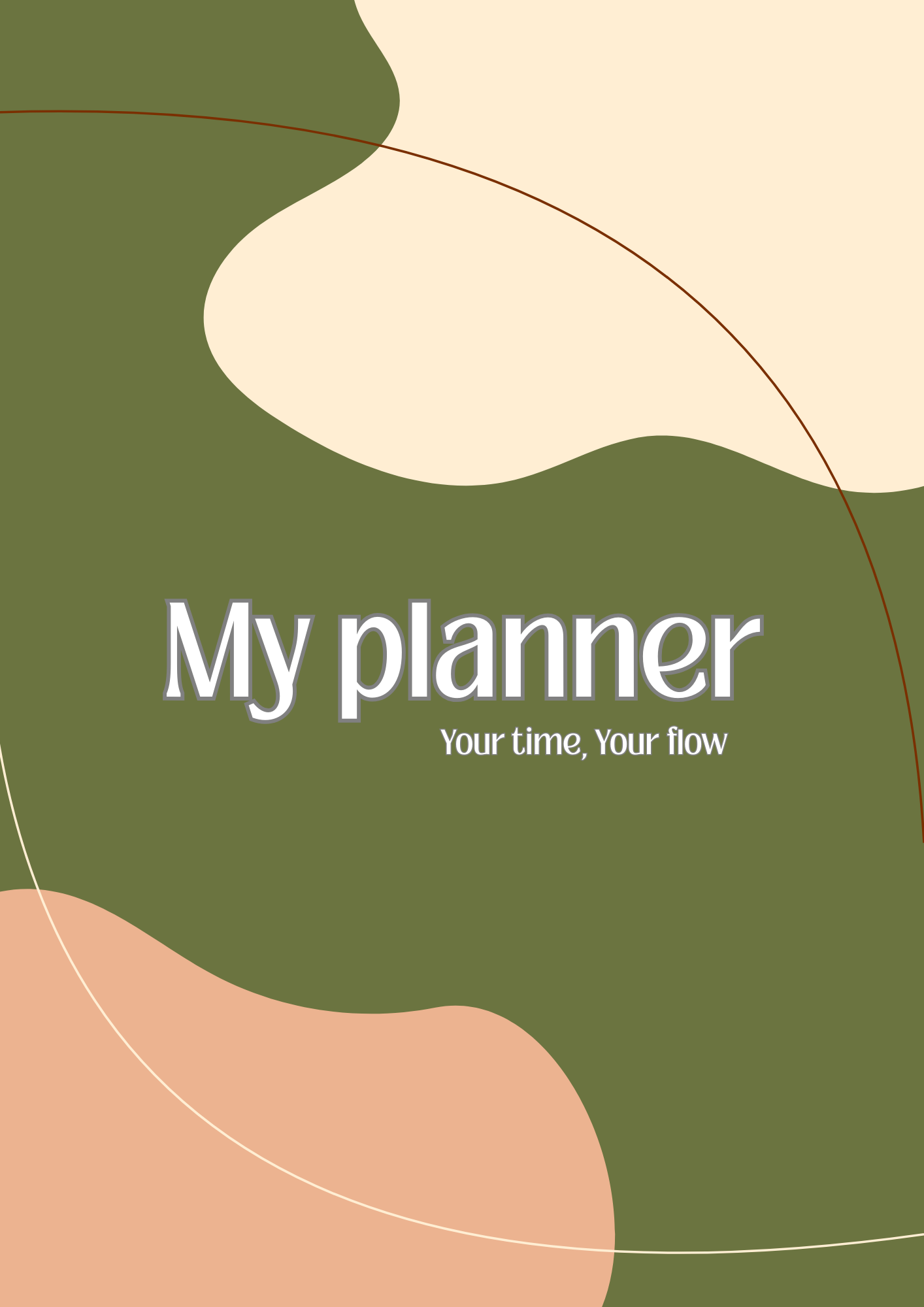 Basic Green zen | Planner Digital Nujia