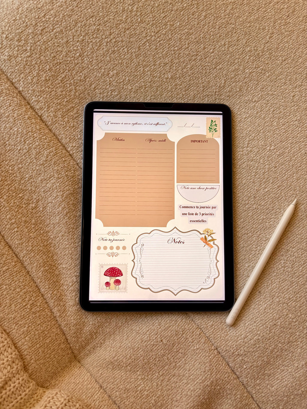 Basic Vintage brown | Planner Digital Nujia