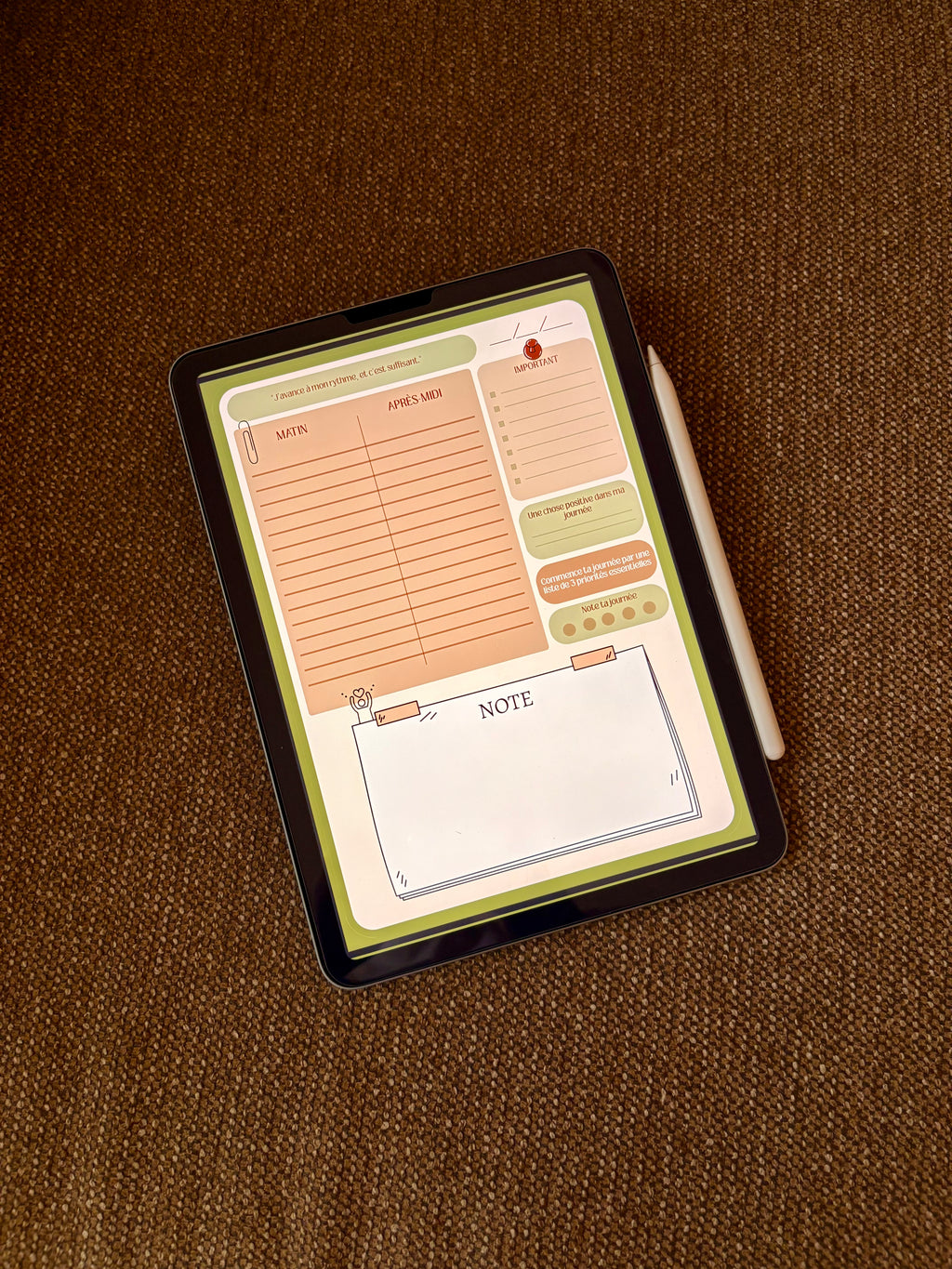 Basic Green zen | Planner Digital Nujia